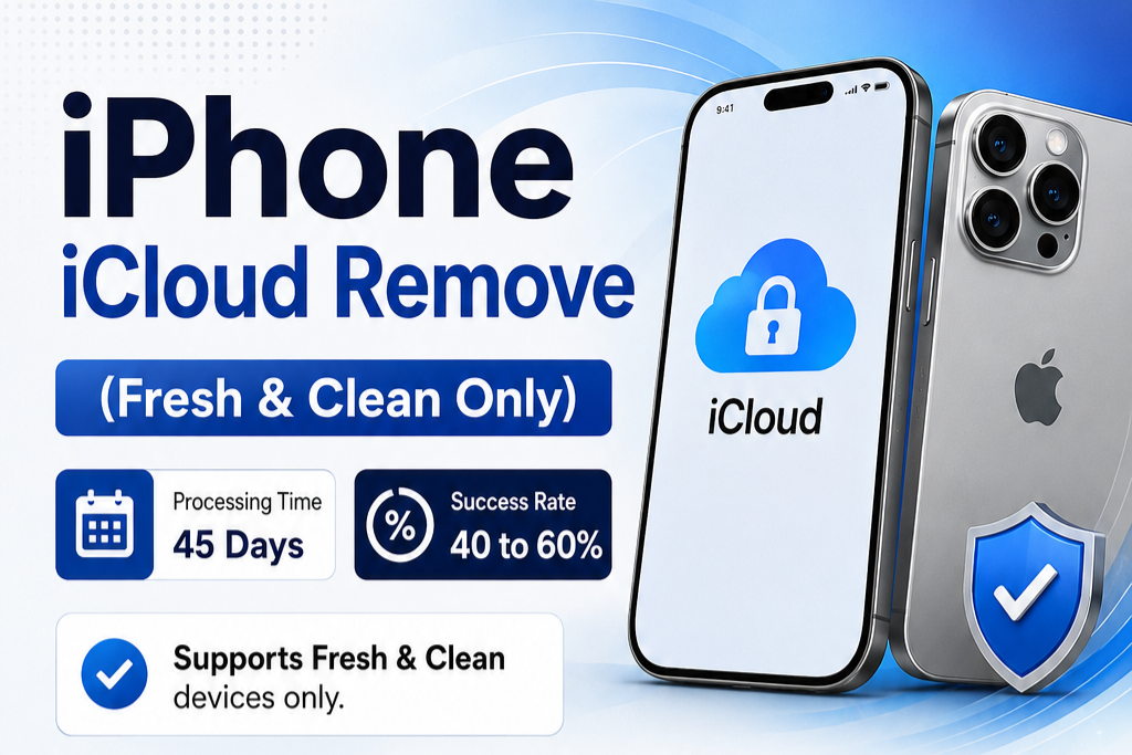 iCloud Remove iPhone 15 TO 15 PRO MAX FRESH & CLEAN ONLY (USDT)