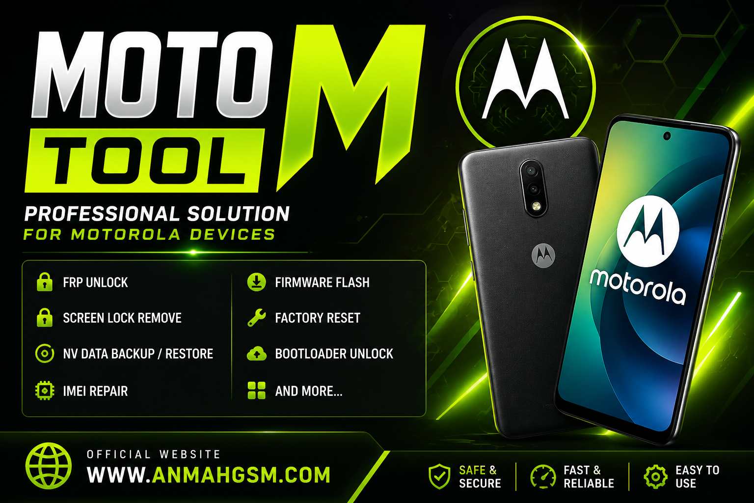 Moto M Tool - 1 Year Renew