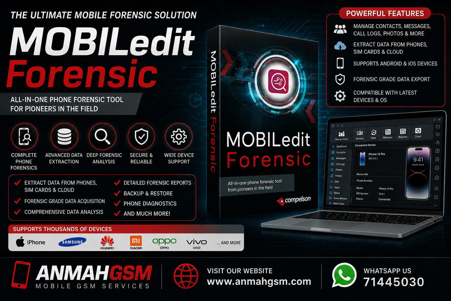 Mobiledit Ultra 9.8 Tool 1 Year Activation (1 PC)✅️