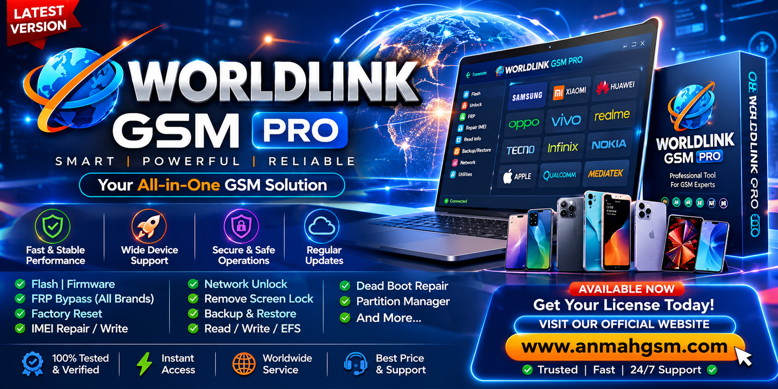 WorldlinkGSM Pro - 3 Months Activation
