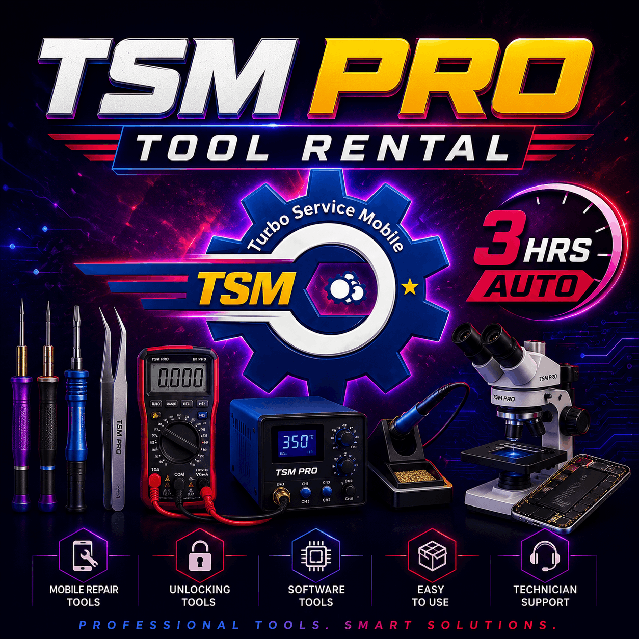 ⭐️TSM Tool Access Rent For 3 Hours (Direct Source)✅️ Auto